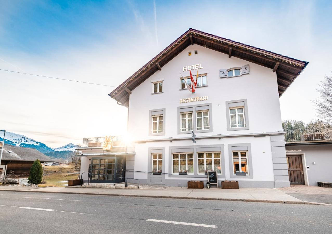 Hotel Gasthof Bären Hasliberg Exterior foto